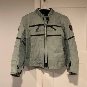 Motorcycle Biker Jacket with Removable Lining